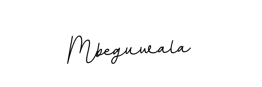 Create a beautiful signature design for name Mbeguwala. With this signature (BallpointsItalic-DORy9) fonts, you can make a handwritten signature for free. Mbeguwala signature style 11 images and pictures png