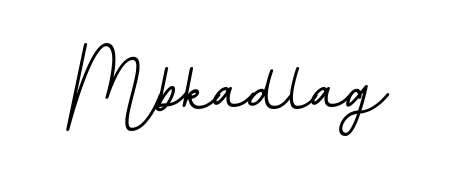 A sleek calligraphic signature for name Mbkadlag utilizing BallpointsItalic-DORy9 styling. Great for adding personal signatures to photos and art. Mbkadlag signature style 11 images and pictures png