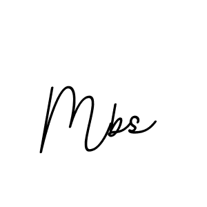 How to make Mbs name signature. Use BallpointsItalic-DORy9 style for creating short signs online. This is the latest handwritten sign. Mbs signature style 11 images and pictures png