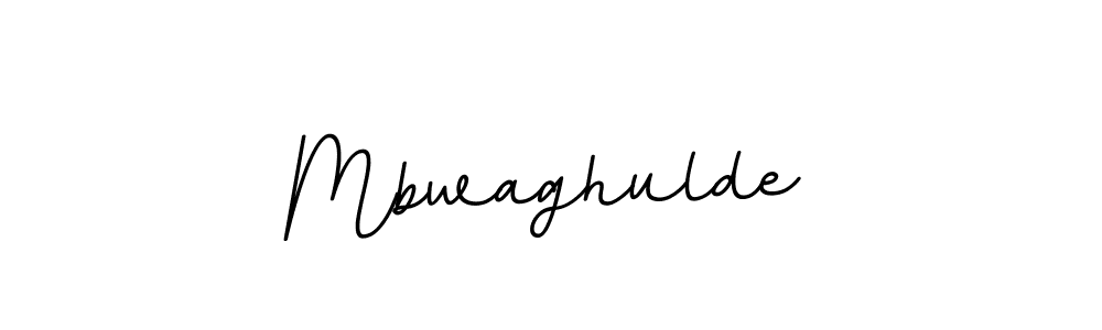 You should practise on your own different ways (BallpointsItalic-DORy9) to write your name (Mbwaghulde) in signature. don't let someone else do it for you. Mbwaghulde signature style 11 images and pictures png