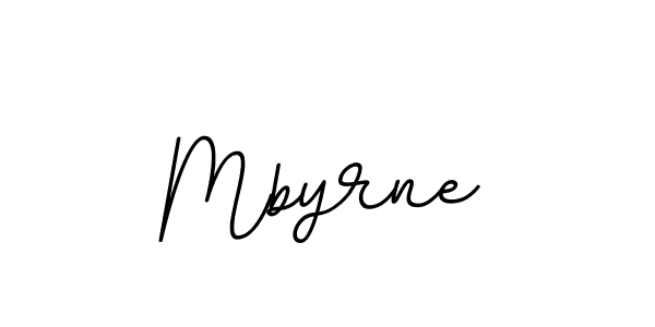 Design your own signature with our free online signature maker. With this signature software, you can create a handwritten (BallpointsItalic-DORy9) signature for name Mbyrne. Mbyrne signature style 11 images and pictures png