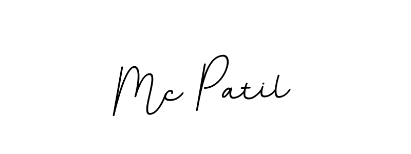 How to make Mc Patil signature? BallpointsItalic-DORy9 is a professional autograph style. Create handwritten signature for Mc Patil name. Mc Patil signature style 11 images and pictures png