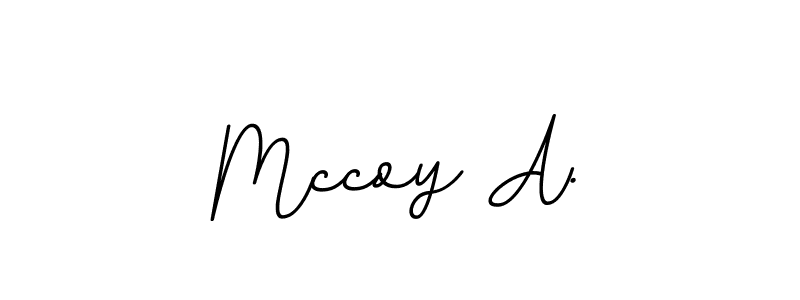 Similarly BallpointsItalic-DORy9 is the best handwritten signature design. Signature creator online .You can use it as an online autograph creator for name Mccoy A.. Mccoy A. signature style 11 images and pictures png