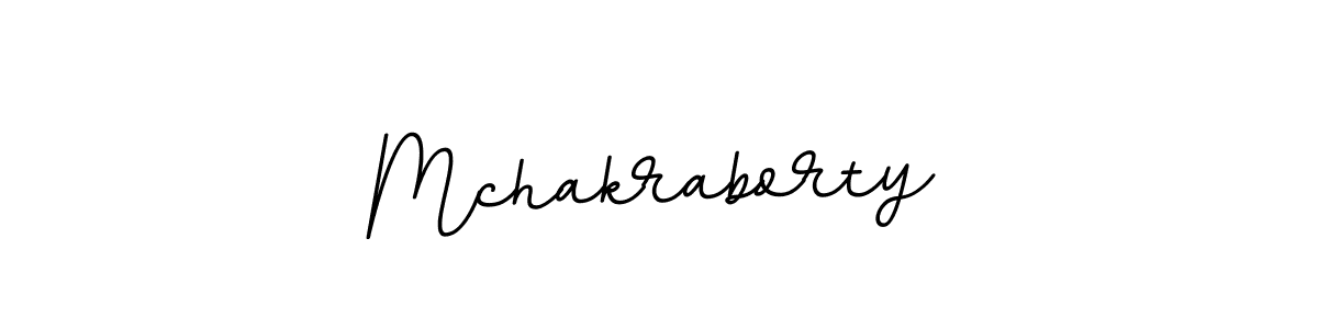 Design your own signature with our free online signature maker. With this signature software, you can create a handwritten (BallpointsItalic-DORy9) signature for name Mchakraborty. Mchakraborty signature style 11 images and pictures png