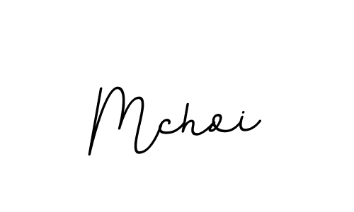 Mchoi stylish signature style. Best Handwritten Sign (BallpointsItalic-DORy9) for my name. Handwritten Signature Collection Ideas for my name Mchoi. Mchoi signature style 11 images and pictures png
