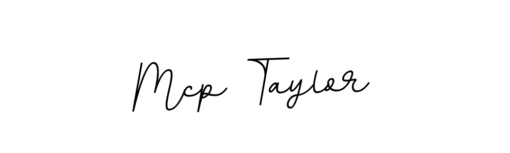 It looks lik you need a new signature style for name Mcp Taylor. Design unique handwritten (BallpointsItalic-DORy9) signature with our free signature maker in just a few clicks. Mcp Taylor signature style 11 images and pictures png