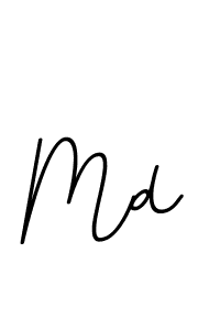 Make a beautiful signature design for name Md. With this signature (BallpointsItalic-DORy9) style, you can create a handwritten signature for free. Md signature style 11 images and pictures png