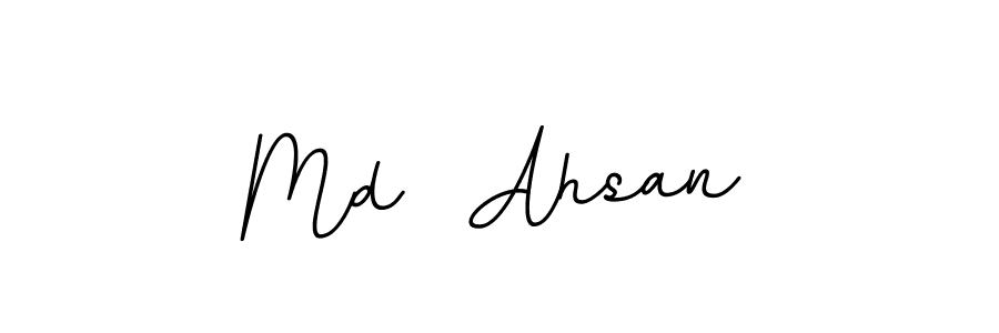 How to make Md  Ahsan signature? BallpointsItalic-DORy9 is a professional autograph style. Create handwritten signature for Md  Ahsan name. Md  Ahsan signature style 11 images and pictures png