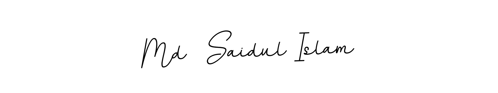 This is the best signature style for the Md  Saidul Islam name. Also you like these signature font (BallpointsItalic-DORy9). Mix name signature. Md  Saidul Islam signature style 11 images and pictures png