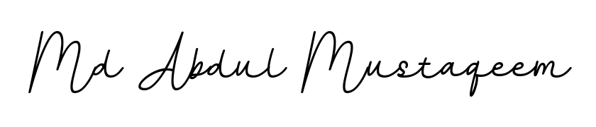Transform the name Md Abdul Mustaqeem into a signature masterpiece using BallpointsItalic-DORy9 font. Ideal for photographers, artists, and creators looking for watermarks. Md Abdul Mustaqeem signature style 11 images and pictures png