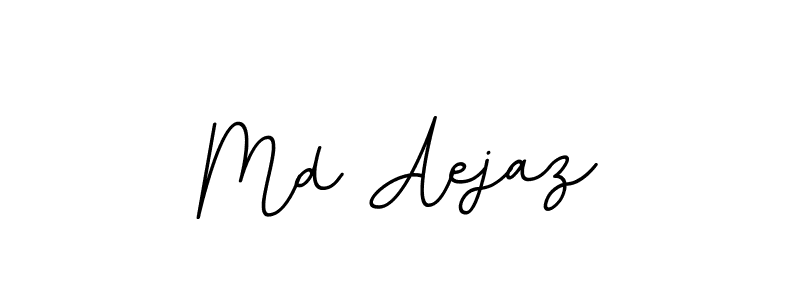 Create a beautiful signature design for name Md Aejaz. With this signature (BallpointsItalic-DORy9) fonts, you can make a handwritten signature for free. Md Aejaz signature style 11 images and pictures png
