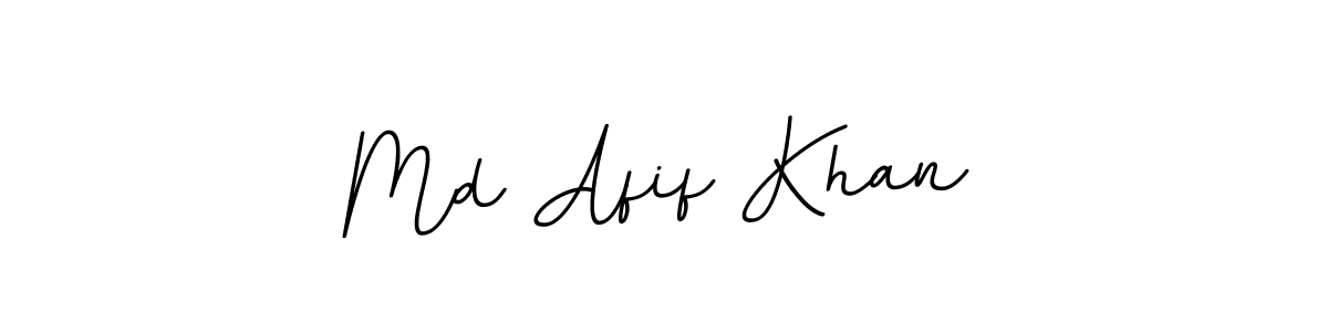 Design your own signature with our free online signature maker. With this signature software, you can create a handwritten (BallpointsItalic-DORy9) signature for name Md Afif Khan. Md Afif Khan signature style 11 images and pictures png