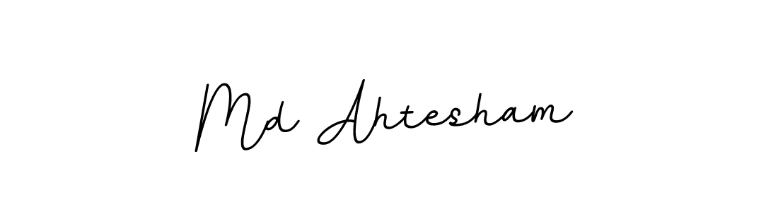 You should practise on your own different ways (BallpointsItalic-DORy9) to write your name (Md Ahtesham) in signature. don't let someone else do it for you. Md Ahtesham signature style 11 images and pictures png