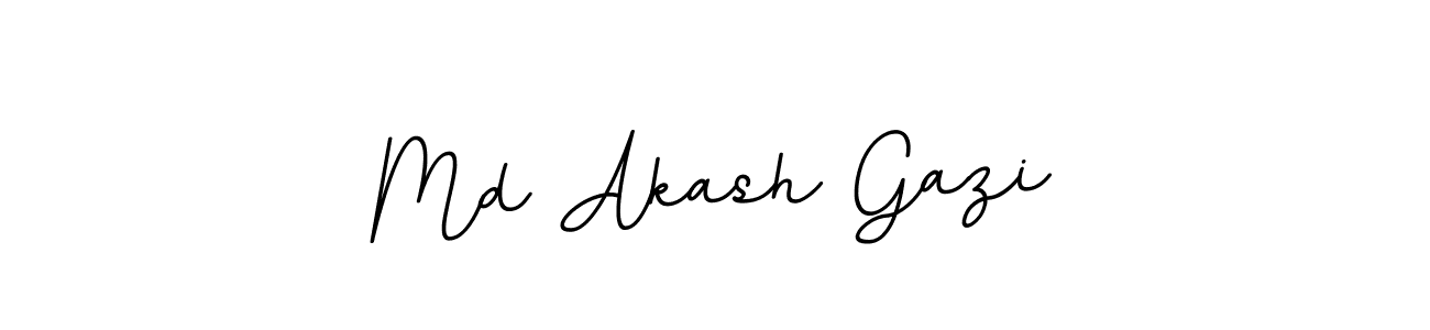 Make a short Md Akash Gazi signature style. Manage your documents anywhere anytime using BallpointsItalic-DORy9. Create and add eSignatures, submit forms, share and send files easily. Md Akash Gazi signature style 11 images and pictures png