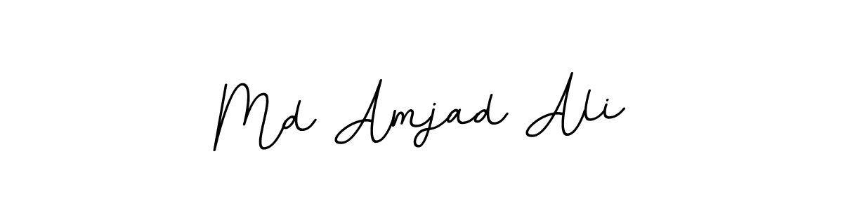 You should practise on your own different ways (BallpointsItalic-DORy9) to write your name (Md Amjad Ali) in signature. don't let someone else do it for you. Md Amjad Ali signature style 11 images and pictures png