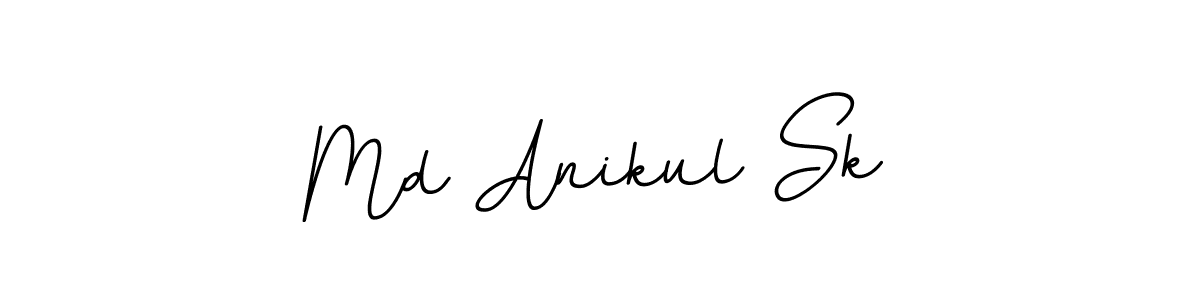 if you are searching for the best signature style for your name Md Anikul Sk. so please give up your signature search. here we have designed multiple signature styles  using BallpointsItalic-DORy9. Md Anikul Sk signature style 11 images and pictures png