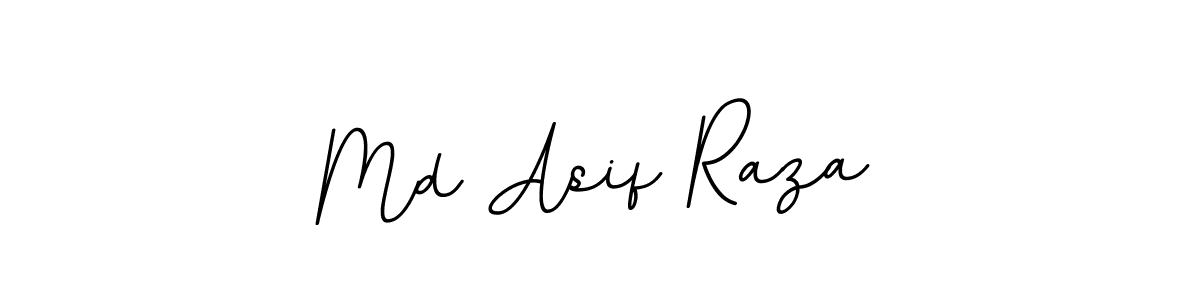 Use a signature maker to create a handwritten signature online. With this signature software, you can design (BallpointsItalic-DORy9) your own signature for name Md Asif Raza. Md Asif Raza signature style 11 images and pictures png