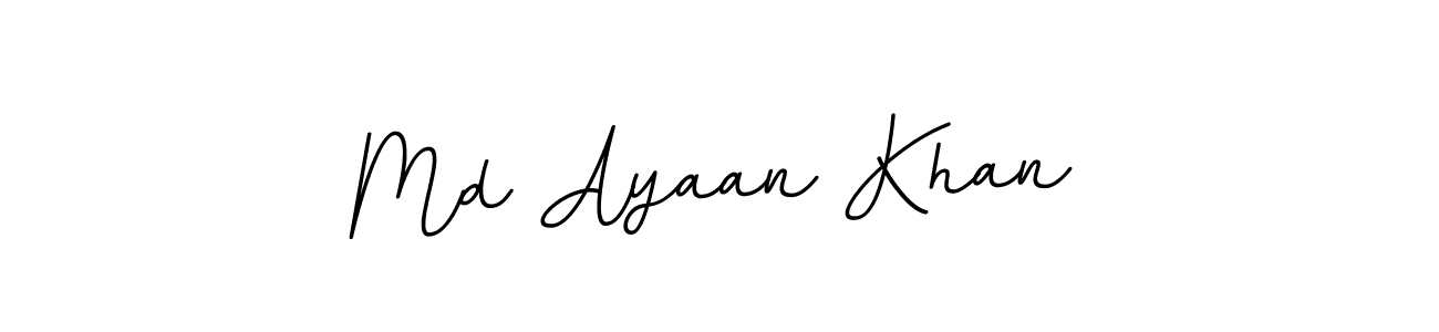 if you are searching for the best signature style for your name Md Ayaan Khan. so please give up your signature search. here we have designed multiple signature styles  using BallpointsItalic-DORy9. Md Ayaan Khan signature style 11 images and pictures png