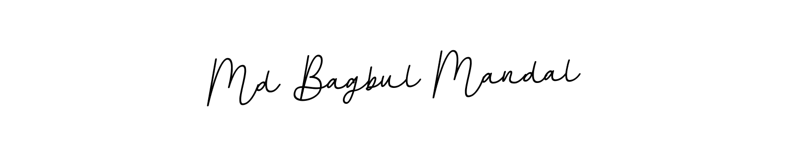 Md Bagbul Mandal stylish signature style. Best Handwritten Sign (BallpointsItalic-DORy9) for my name. Handwritten Signature Collection Ideas for my name Md Bagbul Mandal. Md Bagbul Mandal signature style 11 images and pictures png