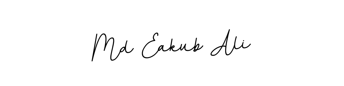 How to make Md Eakub Ali name signature. Use BallpointsItalic-DORy9 style for creating short signs online. This is the latest handwritten sign. Md Eakub Ali signature style 11 images and pictures png