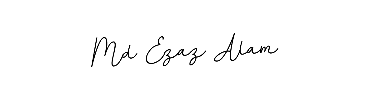 How to make Md Ezaz Alam name signature. Use BallpointsItalic-DORy9 style for creating short signs online. This is the latest handwritten sign. Md Ezaz Alam signature style 11 images and pictures png