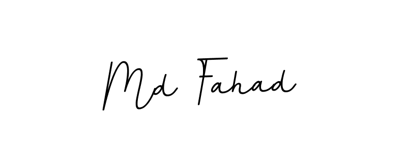 Create a beautiful signature design for name Md Fahad. With this signature (BallpointsItalic-DORy9) fonts, you can make a handwritten signature for free. Md Fahad signature style 11 images and pictures png