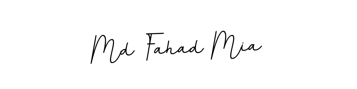 Design your own signature with our free online signature maker. With this signature software, you can create a handwritten (BallpointsItalic-DORy9) signature for name Md Fahad Mia. Md Fahad Mia signature style 11 images and pictures png