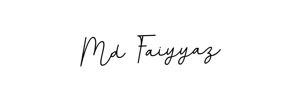 Create a beautiful signature design for name Md Faiyyaz. With this signature (BallpointsItalic-DORy9) fonts, you can make a handwritten signature for free. Md Faiyyaz signature style 11 images and pictures png