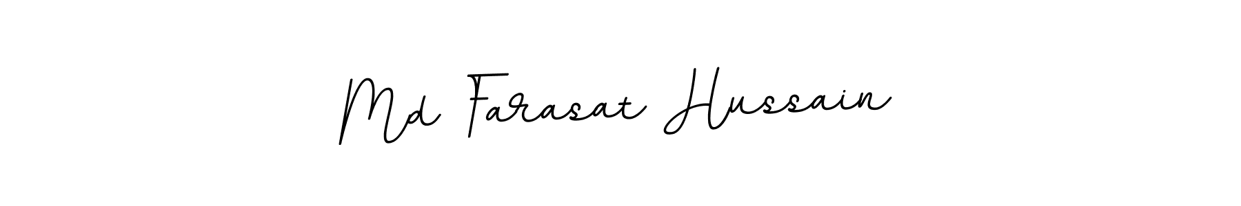 Use a signature maker to create a handwritten signature online. With this signature software, you can design (BallpointsItalic-DORy9) your own signature for name Md Farasat Hussain. Md Farasat Hussain signature style 11 images and pictures png