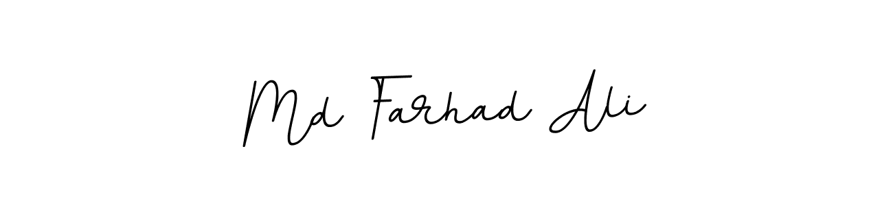The best way (BallpointsItalic-DORy9) to make a short signature is to pick only two or three words in your name. The name Md Farhad Ali include a total of six letters. For converting this name. Md Farhad Ali signature style 11 images and pictures png