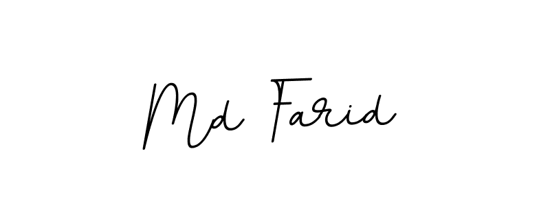 This is the best signature style for the Md Farid name. Also you like these signature font (BallpointsItalic-DORy9). Mix name signature. Md Farid signature style 11 images and pictures png