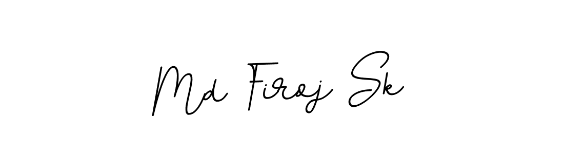 Create a beautiful signature design for name Md Firoj Sk. With this signature (BallpointsItalic-DORy9) fonts, you can make a handwritten signature for free. Md Firoj Sk signature style 11 images and pictures png