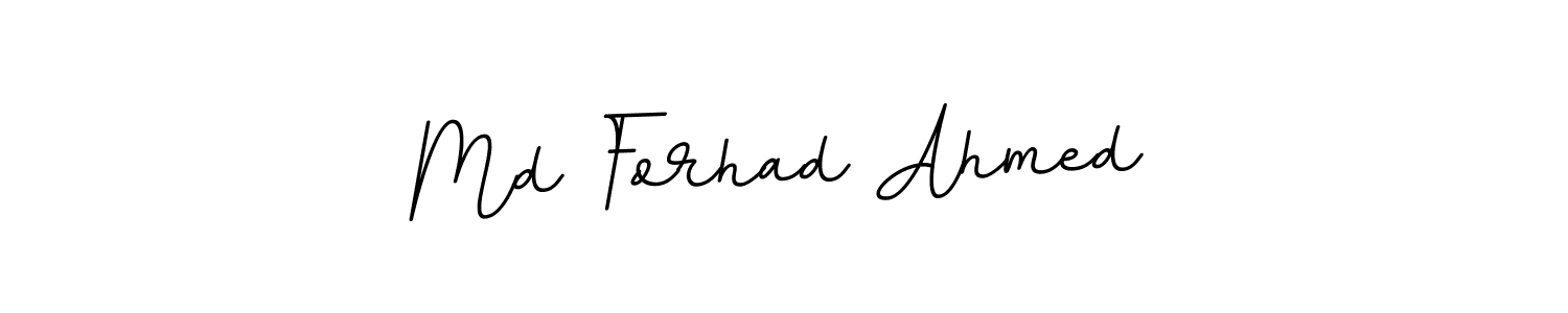 It looks lik you need a new signature style for name Md Forhad Ahmed. Design unique handwritten (BallpointsItalic-DORy9) signature with our free signature maker in just a few clicks. Md Forhad Ahmed signature style 11 images and pictures png