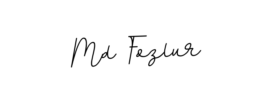 Also we have Md Fozlur name is the best signature style. Create professional handwritten signature collection using BallpointsItalic-DORy9 autograph style. Md Fozlur signature style 11 images and pictures png