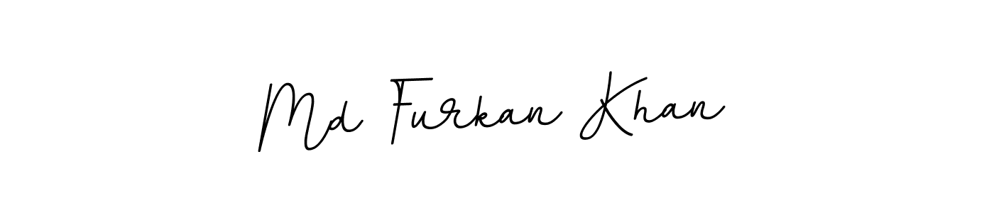 Create a beautiful signature design for name Md Furkan Khan. With this signature (BallpointsItalic-DORy9) fonts, you can make a handwritten signature for free. Md Furkan Khan signature style 11 images and pictures png