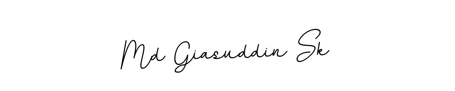 You should practise on your own different ways (BallpointsItalic-DORy9) to write your name (Md Giasuddin Sk) in signature. don't let someone else do it for you. Md Giasuddin Sk signature style 11 images and pictures png
