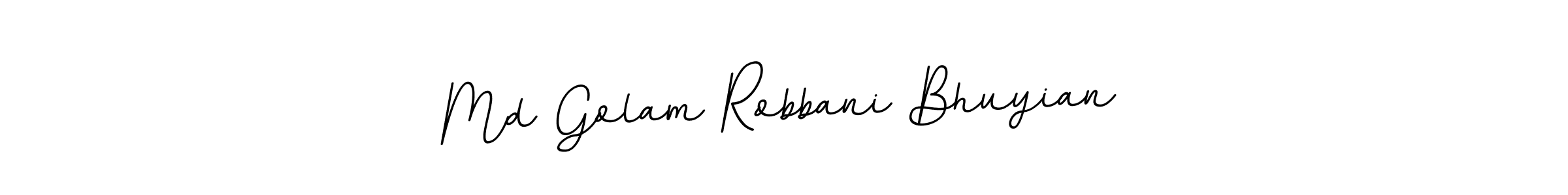 Md Golam Robbani Bhuyian stylish signature style. Best Handwritten Sign (BallpointsItalic-DORy9) for my name. Handwritten Signature Collection Ideas for my name Md Golam Robbani Bhuyian. Md Golam Robbani Bhuyian signature style 11 images and pictures png