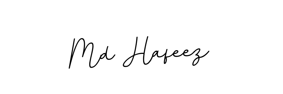 Use a signature maker to create a handwritten signature online. With this signature software, you can design (BallpointsItalic-DORy9) your own signature for name Md Hafeez. Md Hafeez signature style 11 images and pictures png