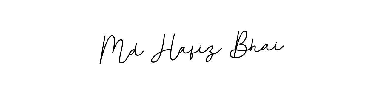 How to make Md Hafiz Bhai name signature. Use BallpointsItalic-DORy9 style for creating short signs online. This is the latest handwritten sign. Md Hafiz Bhai signature style 11 images and pictures png