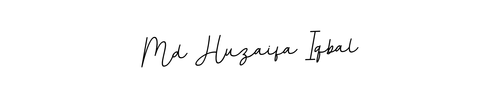 Design your own signature with our free online signature maker. With this signature software, you can create a handwritten (BallpointsItalic-DORy9) signature for name Md Huzaifa Iqbal. Md Huzaifa Iqbal signature style 11 images and pictures png