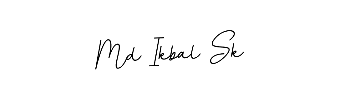 The best way (BallpointsItalic-DORy9) to make a short signature is to pick only two or three words in your name. The name Md Ikbal Sk include a total of six letters. For converting this name. Md Ikbal Sk signature style 11 images and pictures png