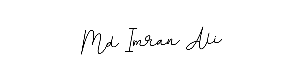 Use a signature maker to create a handwritten signature online. With this signature software, you can design (BallpointsItalic-DORy9) your own signature for name Md Imran Ali. Md Imran Ali signature style 11 images and pictures png