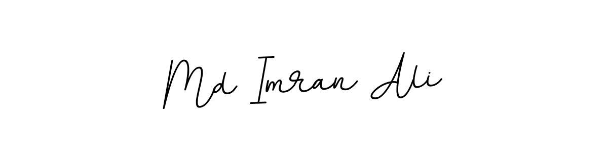 Use a signature maker to create a handwritten signature online. With this signature software, you can design (BallpointsItalic-DORy9) your own signature for name Md Imran Ali. Md Imran Ali signature style 11 images and pictures png