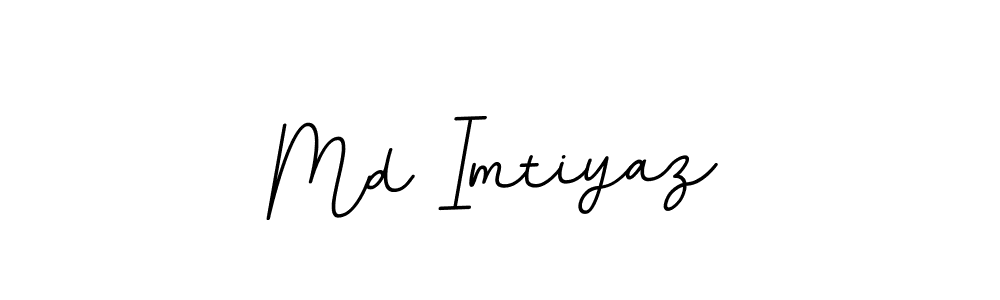 This is the best signature style for the Md Imtiyaz name. Also you like these signature font (BallpointsItalic-DORy9). Mix name signature. Md Imtiyaz signature style 11 images and pictures png