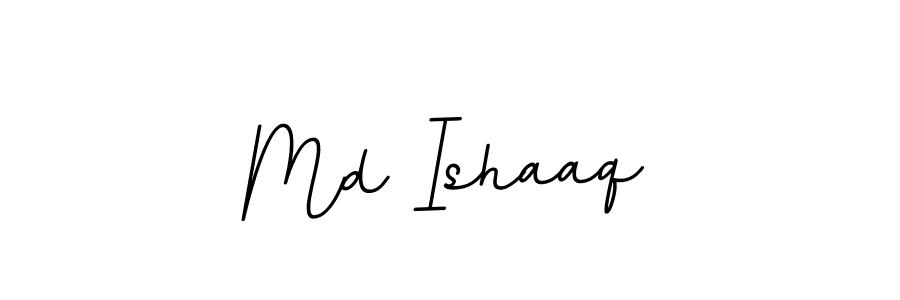 You should practise on your own different ways (BallpointsItalic-DORy9) to write your name (Md Ishaaq) in signature. don't let someone else do it for you. Md Ishaaq signature style 11 images and pictures png