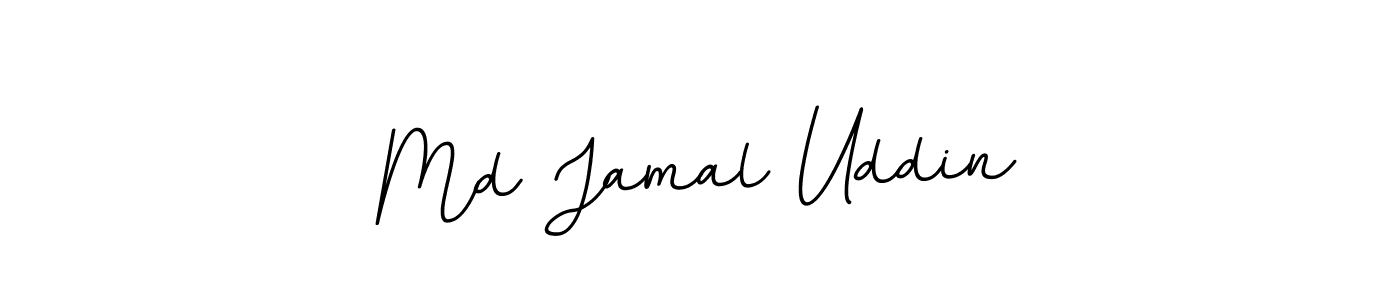 This is the best signature style for the Md Jamal Uddin name. Also you like these signature font (BallpointsItalic-DORy9). Mix name signature. Md Jamal Uddin signature style 11 images and pictures png
