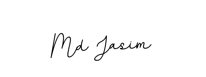 How to make Md Jasim name signature. Use BallpointsItalic-DORy9 style for creating short signs online. This is the latest handwritten sign. Md Jasim signature style 11 images and pictures png