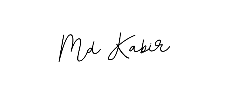 The best way (BallpointsItalic-DORy9) to make a short signature is to pick only two or three words in your name. The name Md Kabir include a total of six letters. For converting this name. Md Kabir signature style 11 images and pictures png