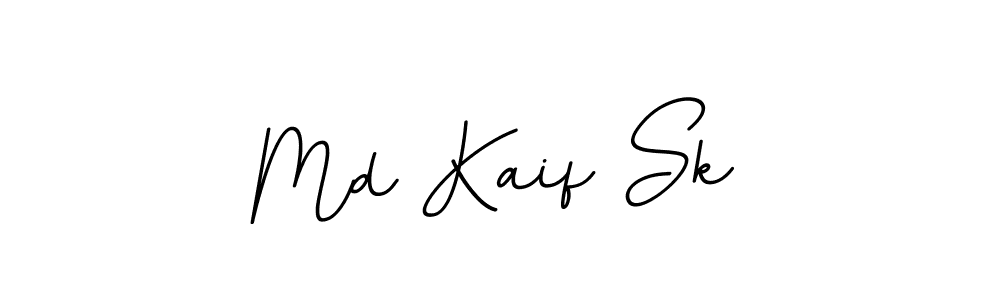 Make a beautiful signature design for name Md Kaif Sk. With this signature (BallpointsItalic-DORy9) style, you can create a handwritten signature for free. Md Kaif Sk signature style 11 images and pictures png