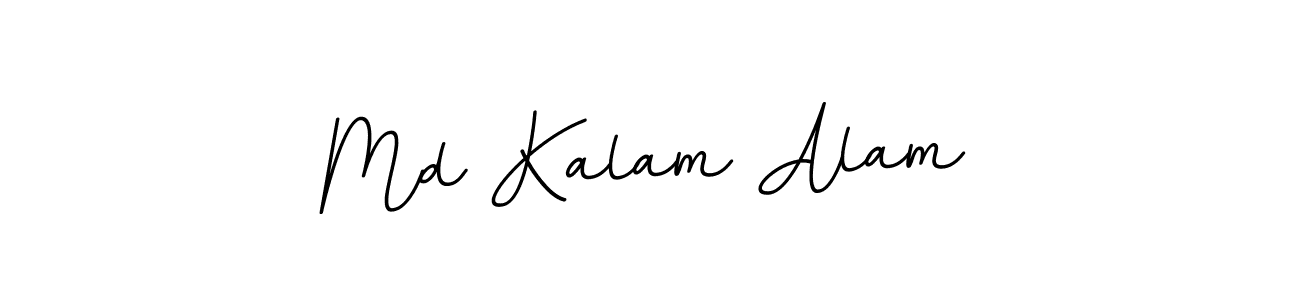 Make a beautiful signature design for name Md Kalam Alam. With this signature (BallpointsItalic-DORy9) style, you can create a handwritten signature for free. Md Kalam Alam signature style 11 images and pictures png